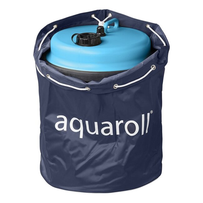 Aquaroll Beschermende tas voor schoonwatertank - 40 liter - weerbestendig nylon - met trekkoord