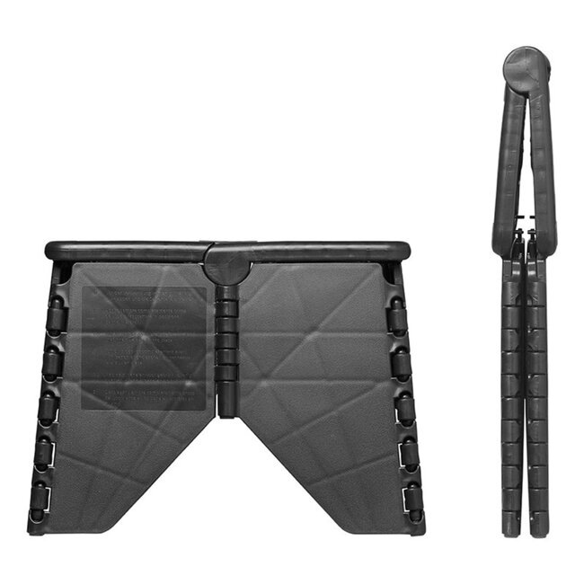 ProPlus Inklapbaar opstapje - anti-slip - kunststof - 42 x 29,5 x 24 cm - draagbaar