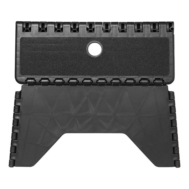 ProPlus Inklapbaar opstapje - anti-slip - kunststof - 42 x 29,5 x 24 cm - draagbaar