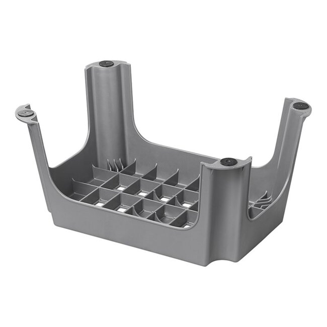 ProPlus Handig opstapje - anti-slip - lichtgewicht - 42,5 x 27,5 x 23 cm - grijs