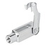ProPlus Gaffel M8 - Verzinkt staal - 58 mm - 2 stuks