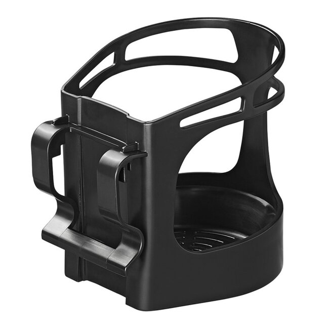 ProPlus Drankhouder met flexibele montagebeugel - geschikt voor flessen tot 1,5 liter - zwart