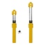 ProPlus Heavy Duty stuurslot - Verstelbaar - Inclusief 2 sleutels - Geel - 19 tot 31,5 cm
