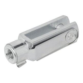 ProPlus Gaffel voor gasveer - Verzinkt staal - M10 schroefdraad - 71 x 20 mm