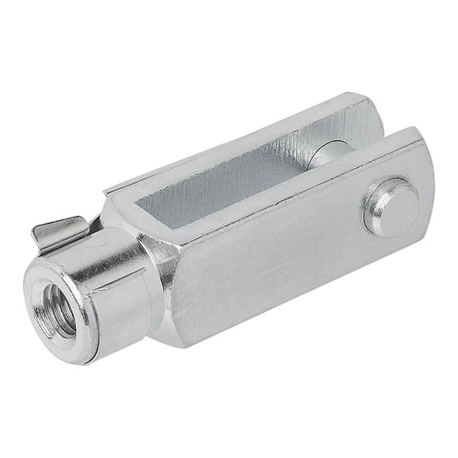 ProPlus Gaffel voor gasveer - Verzinkt staal - M10 schroefdraad - 71 x 20 mm