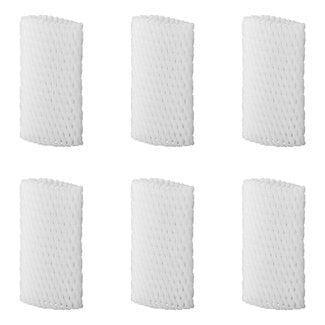 ProPlus Set glasbeschermers - 6 stuks - 150 x Ø 80 mm - wit - optimale bescherming