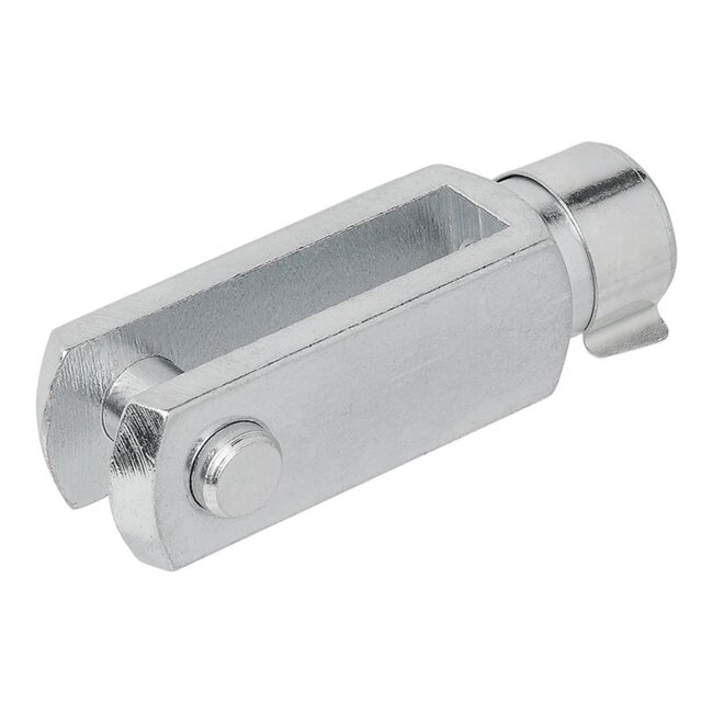 ProPlus Gaffel voor gasveer - verzinkt staal - M10 schroefdraad - 71 x 20 mm