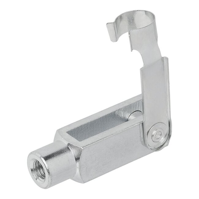 ProPlus Gaffel voor gasveer - verzinkt staal - M10 schroefdraad - 71 x 20 mm