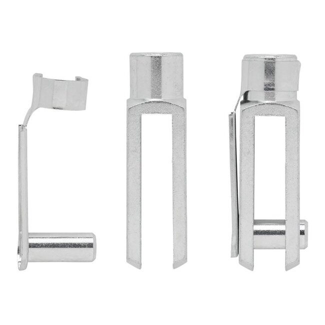 ProPlus Gaffel voor gasveer - verzinkt staal - M10 schroefdraad - 71 x 20 mm