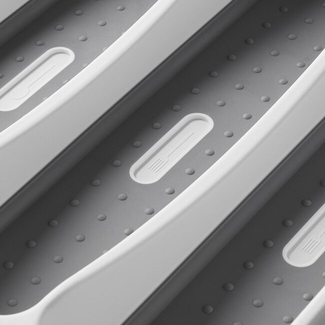 ProPlus Efficiënte bestekbak - antislip - 40,5 x 32,5 x 4,5 cm - kunststof