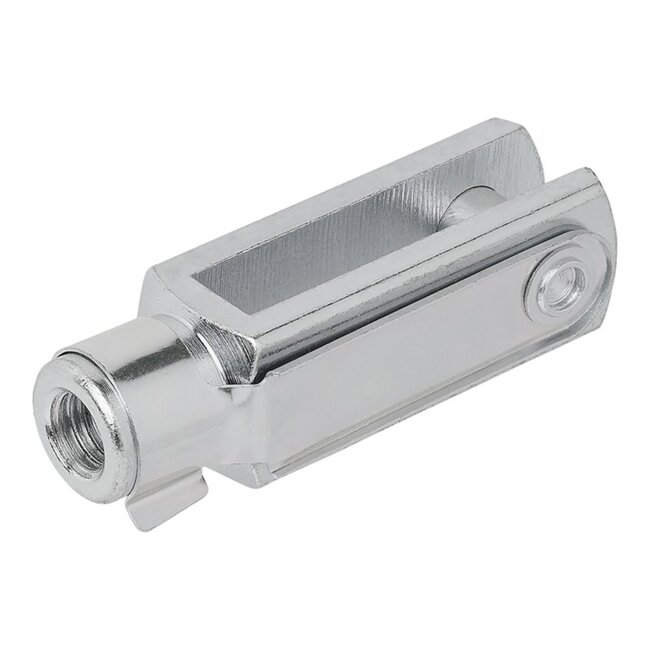 ProPlus Gaffel voor gasveer - Verzinkt staal - M12 schroefdraad - 85 x 23 mm