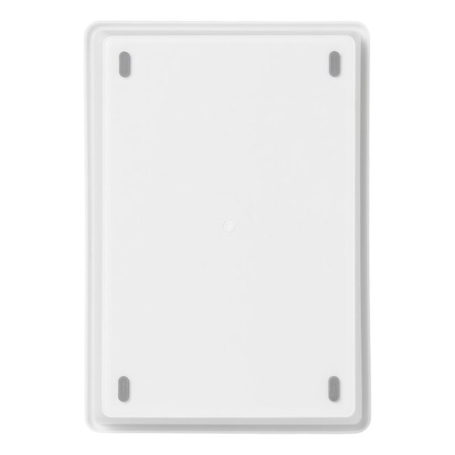 ProPlus Bestekbak - Kunststof - Antisliplaag - 24,7 x 17,2 x 5,2 cm - Wit/Grijs