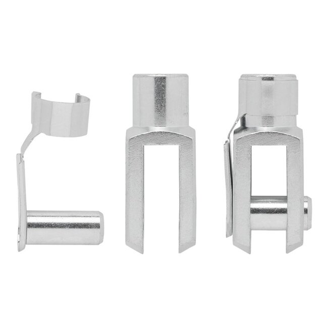 ProPlus Gaffel voor gasveer - M16 schroefdraad - Verzinkt staal - 83 x 31 mm