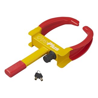 ProPlus Wielklem - Maximale bandbreedte 265 mm - Inclusief 2 sleutels - Staal - 3,3 kg ProPlus Wielklem - Maximale bandbreedte 265 mm - Inclusief 2 sleutels - Staal - 3,3 kg