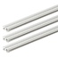 ProPlus Dubbele tentrail set - kunststof - 80 cm - lichtgrijs - 3 stuks
