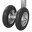 ProPlus Dubbel neuswiel voor aanhanger - extra stabiliteit - metalen velg - PU band - 48 mm buis - 200x50 mm banden