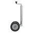 ProPlus Dubbel neuswiel - extra stabiliteit - metalen velg - rubberband - 48 mm buis - 200 x 50 mm