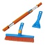 ProPlus Sneeuwborstel met ijskrabber - telescopische steel - 86-127 cm - soft grip