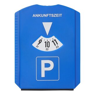 ProPlus Parkeerschijf 5-in-1 - Duitse tijd - IJskrabber - Bandenmeter - Raamtrekker - Winkelwagenmunt