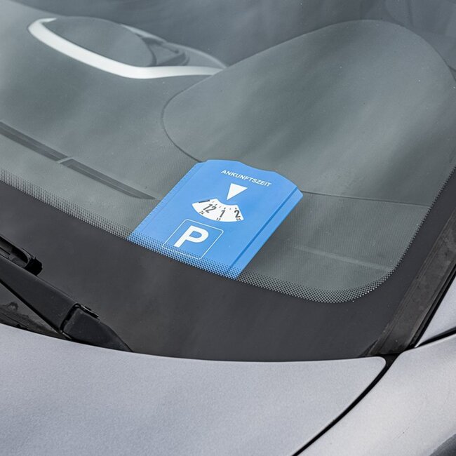 ProPlus Parkeerschijf 5-in-1 - Duitse tijd - IJskrabber - Bandenmeter - Raamtrekker - Winkelwagenmunt