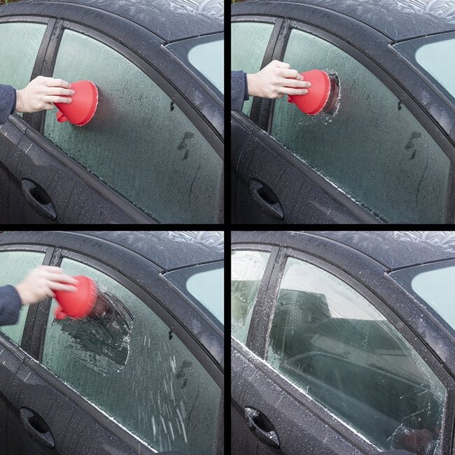 ProPlus IJskrabber en trechter - 2 in 1 - Compact en duurzaam - Ø 14 cm - Hoogte 15 cm