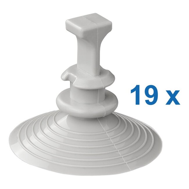 ProPlus Raamisolatieset - Zuignapbevestiging - 7-laags - Voor Ford Transit Custom - 3 stuks