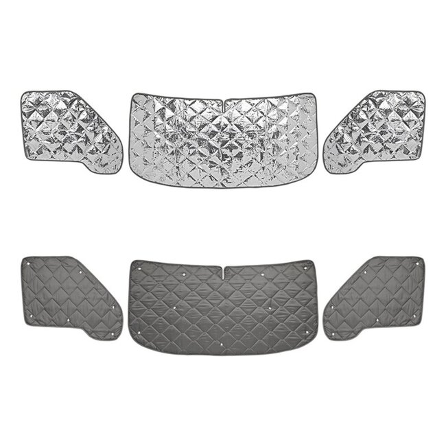 ProPlus Raamisolatieset - Zuignapbevestiging - 7-laags - Voor Ford Transit 2000-2014 - 3 stuks