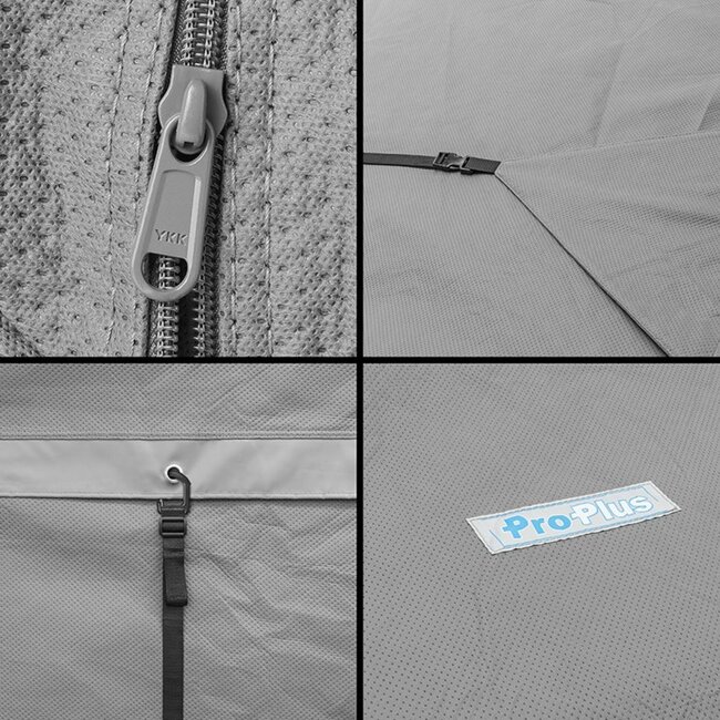 ProPlus Buscamperhoes - 4-laags SFS-stof - Ademend en waterdicht - 615 x 210 x 227 cm