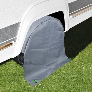ProPlus Bandenhoes - Weerbestendig polyester - Voor wielen tot 73 cm - Caravan en camper ProPlus Bandenhoes - Weerbestendig polyester - Voor wielen tot 73 cm - Caravan en camper