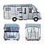 Pro Plus Caravandakhoes - Camperdakhoes - 10 x 3 meter