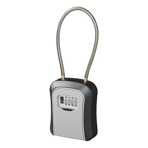Pro Plus Sleutelkluis - Cijfercombinatie - Staaldraad - 11.5 x 9.5 x 4 cm Pro Plus Sleutelkluis - Cijfercombinatie - Staaldraad - 11.5 x 9.5 x 4 cm