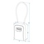 ProPlus Sleutelkluis - Cijfercombinatie - Staaldraad - 11.5 x 9.5 x 4 cm - Binnen en buiten