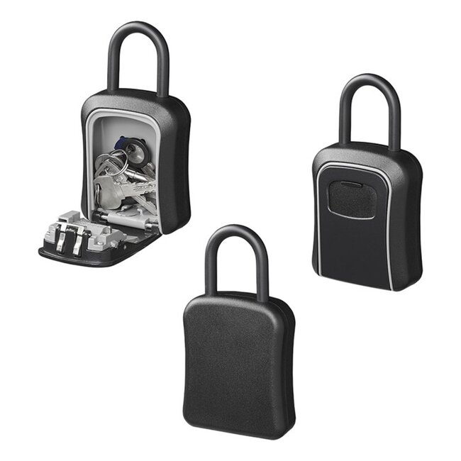 ProPlus Sleutelkluis - Cijfercombinatie - Metalen U-beugel - 11,5 x 9,5 x 4 cm - Weerbestendig