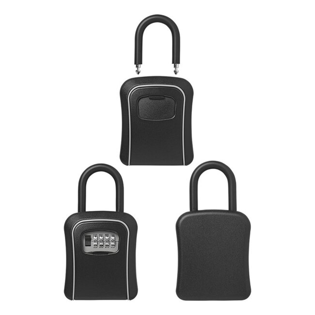 ProPlus Sleutelkluis - Cijfercombinatie - Metalen U-beugel - 11,5 x 9,5 x 4 cm - Weerbestendig