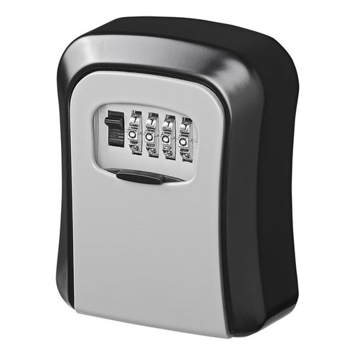 Pro Plus Sleutelkluis - Cijfercombinatie - Zwart/ Grijs - 11.5 x 9.5 x 4 cm Pro Plus Sleutelkluis - Cijfercombinatie - Zwart/ Grijs - 11.5 x 9.5 x 4 cm