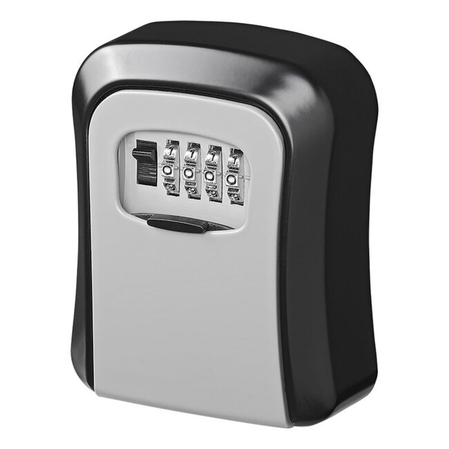 ProPlus Sleutelkluis - Cijfercombinatie - Weerbestendig - 11.5 x 9.5 x 4 cm - Zwart/Grijs