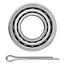 ProPlus Kegellager - Conisch - Ø 52 x Ø 25 x 16.3 mm - Voor gecombineerde belasting