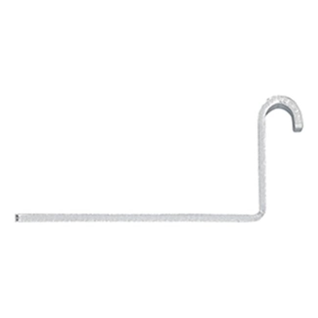 ProPlus Tegenstuk met haak - Verzinkt staal - 96 x 36 mm - Roestbestendig