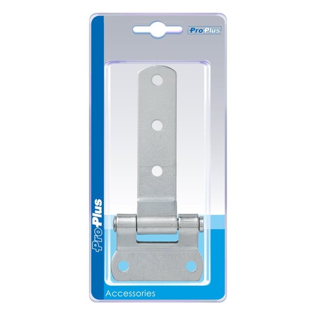 ProPlus Vlinderscharnier - Staal - Verzinkt - 143 x 61 mm - Blisterverpakking