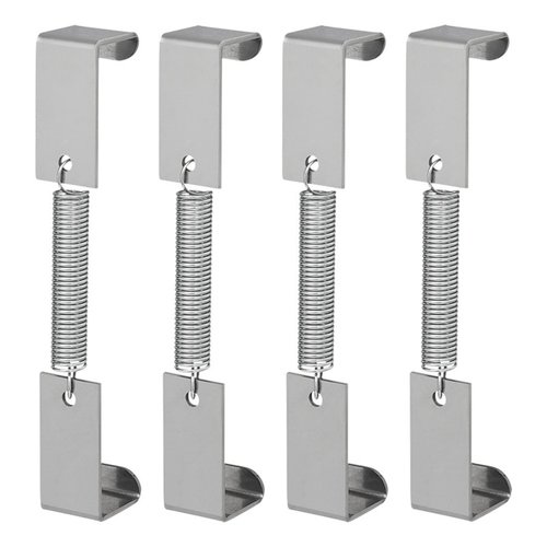 Pro Plus Kentekenplaatklem - Kentekenclip - met Veer - Verzinkt Staal - 124 x 24 mm - 4 stuks Pro Plus Kentekenplaatklem - Kentekenclip - met Veer - Verzinkt Staal - 124 x 24 mm - 4 stuks