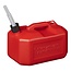 ProPlus Jerrycan 10L - Kunststof - Rood - UN-gekeurd - Veilig & Compact