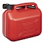 ProPlus Jerrycan - 10 liter - kunststof - rood - UN-gekeurd - antioverlooptrechter