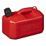 ProPlus Compacte jerrycan - 5 liter - kunststof - rood - UN-gekeurd - laag model