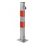 ProPlus Parkeerpaal - Kantelbaar - Inclusief slot en 3 sleutels - 655 x 60 x 60 mm