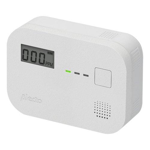 Alecto Koolmonoxide Melder - 78 x 110 x 37 mm - > 85 dB - Wit Alecto Koolmonoxide Melder - 78 x 110 x 37 mm - > 85 dB - Wit