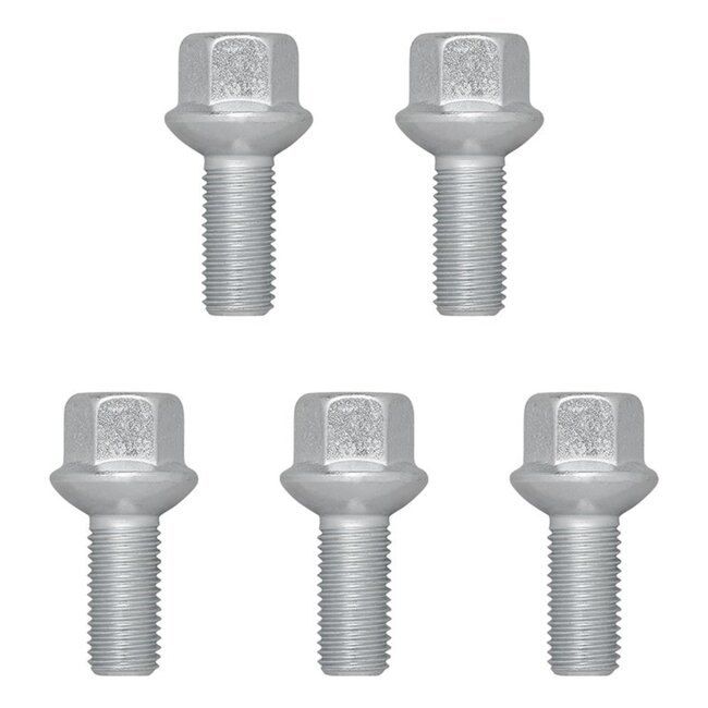 ProPlus Wielbouten - M12 x 1.5 mm - Bolconisch - 44 mm - Set van 5 stuks