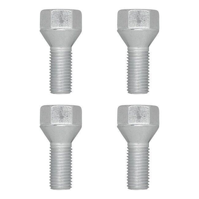 ProPlus Wielbouten - Conisch - M12 x 1.5 mm - 43 mm - Set van 4
