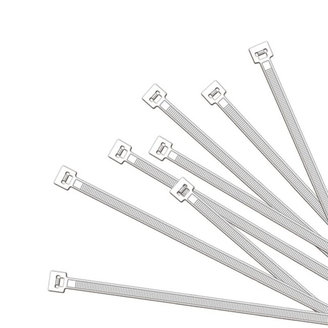 Pro Plus Tie Wraps - Kabelbinders - 200 x 3.5 mm - 100 Stuks - Wit