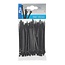 ProPlus Kabelbinders - 100 stuks - 100 x 2,5 mm - Zwart - Hoge treksterkte - Weerbestendig