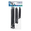 ProPlus Kabelbinderset - 100, 150 en 200 mm - 60 stuks - Zwart - Hoge treksterkte